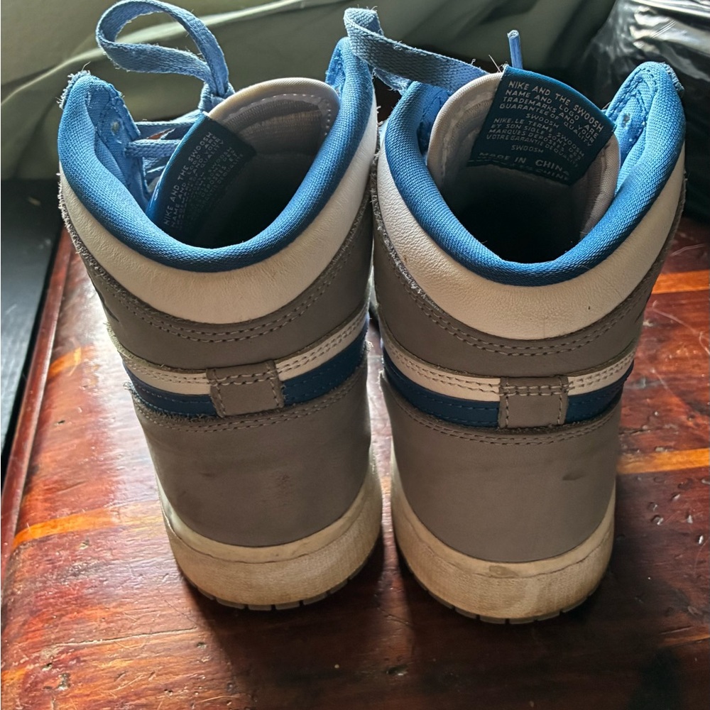 True Blue Jordan 1s - Picture 5 of 8